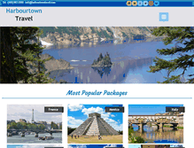 Tablet Screenshot of harbourtowntravel.com